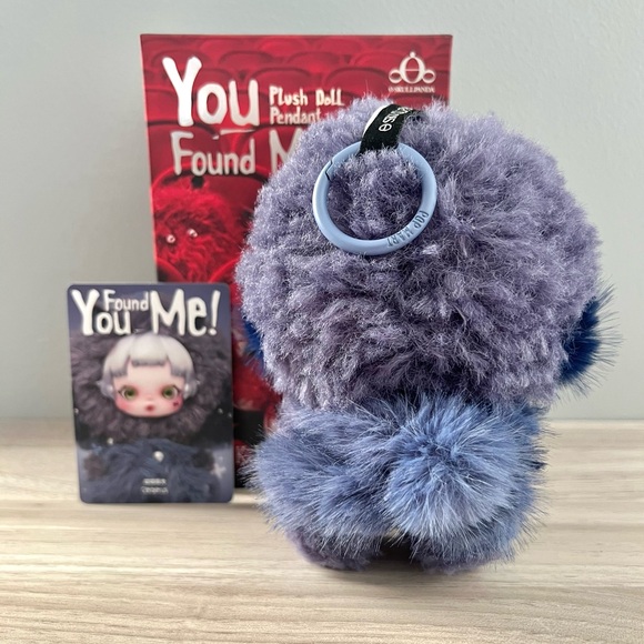 Pop Mart Skullpanda You Found Me! Plush Doll Pendant - Cerberus - Picture 2 of 5